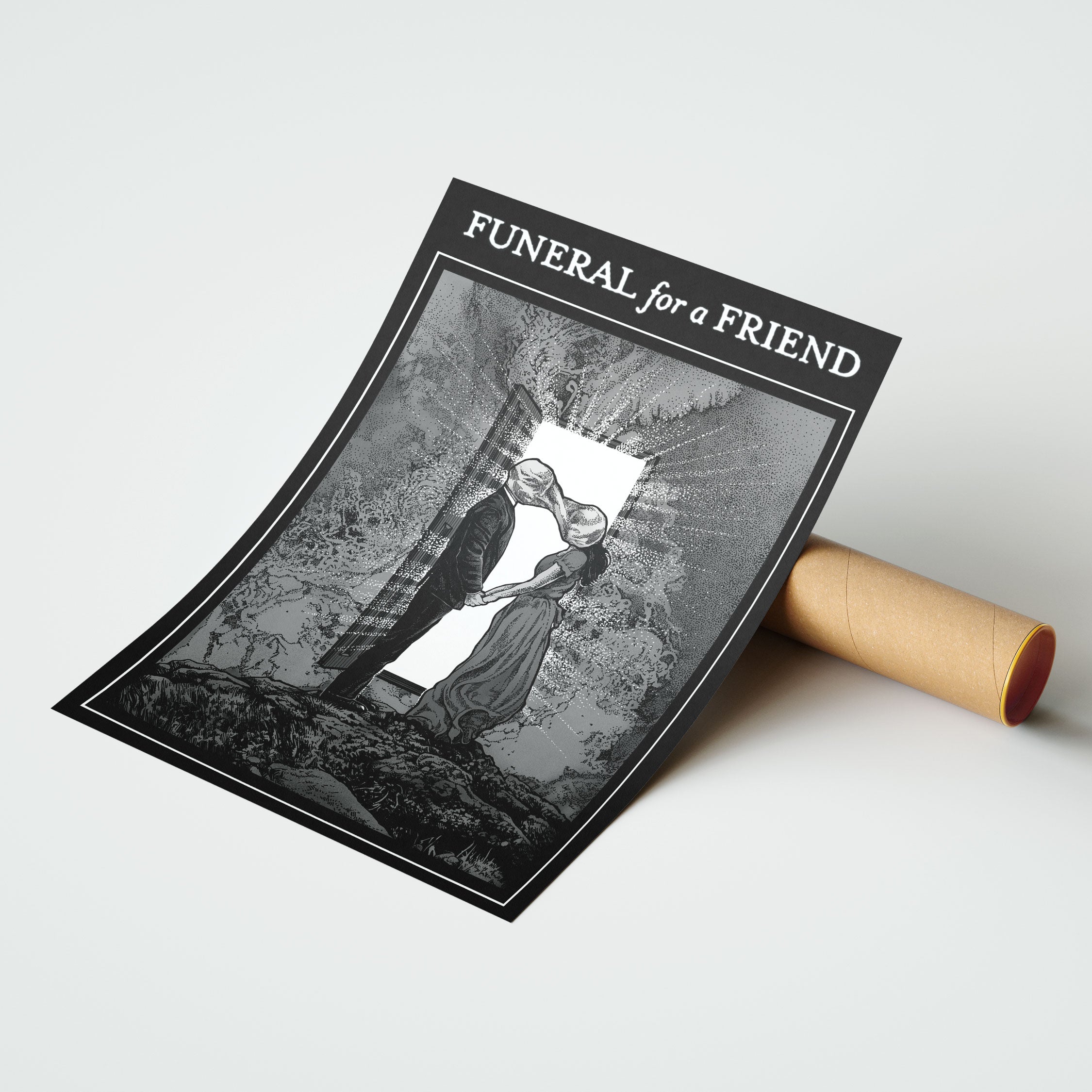 funeral for a friend casually dressed Funeral For A Friend Casually Dressed A3 Poster