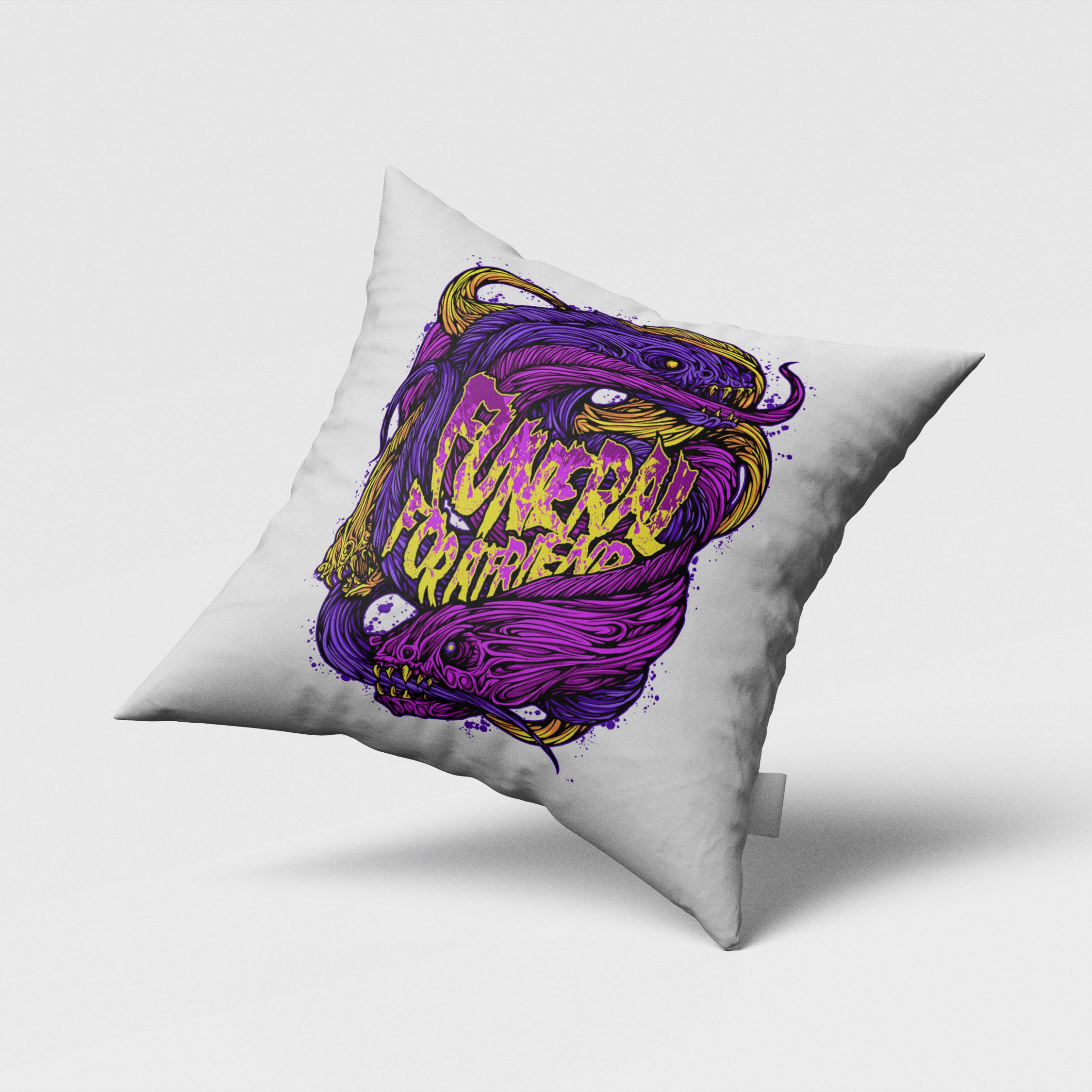 Funeral For A Friend Eels Cushion