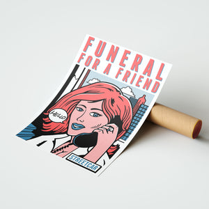 Funeral For A Friend Streetcar A3 Poster